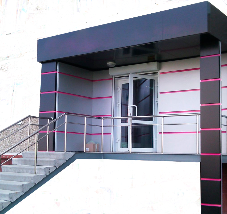 Входная группа нежилого помещения в г Рязань